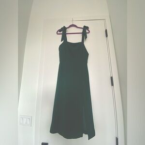 Petal & Pup Forest Green Midi Dress